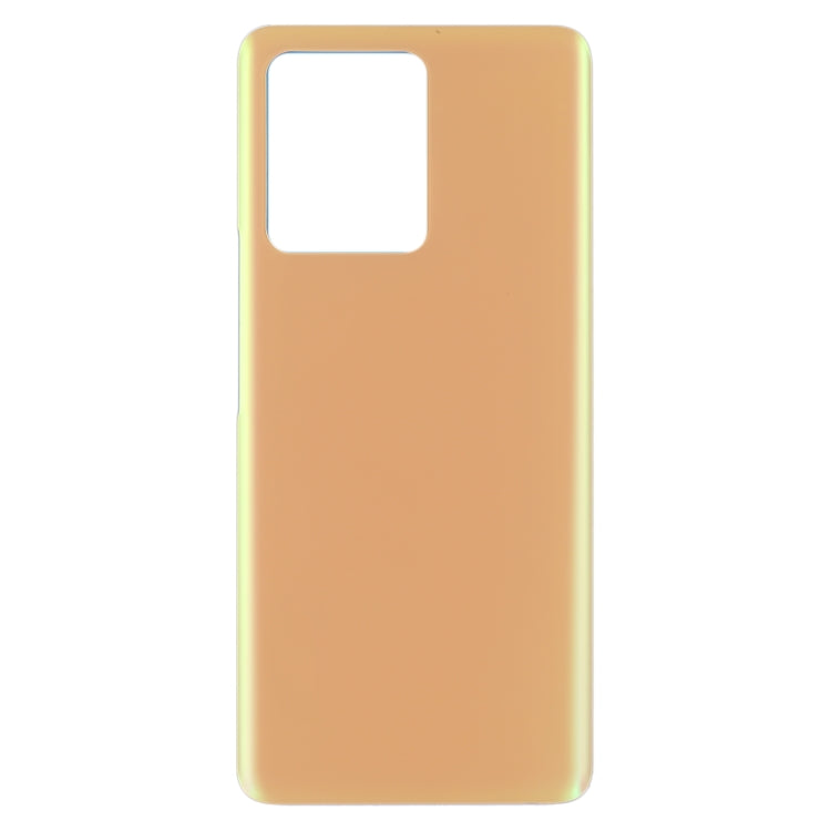 Glass Battery Back Cover for Vivo S12 Pro / V23 Pro V2163A V2132 (Yellow)