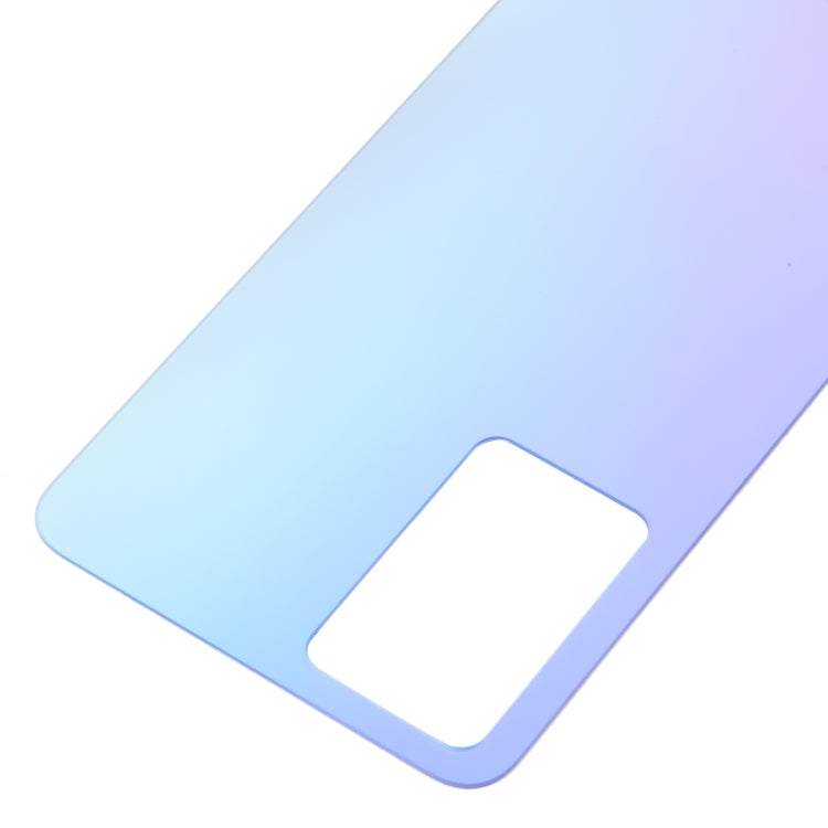 Coque Arrière de Batterie en Verre pour Oppo Reno 7 Pro 5G (Bleu)