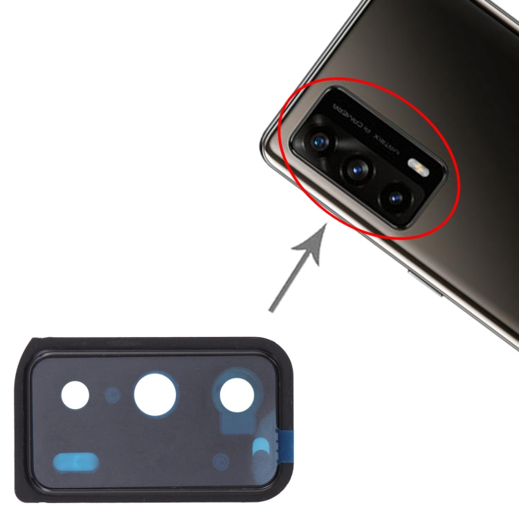 Cadre d'objectif de caméra arrière pour Oppo Realme X7 Pro Ultra RMX3115