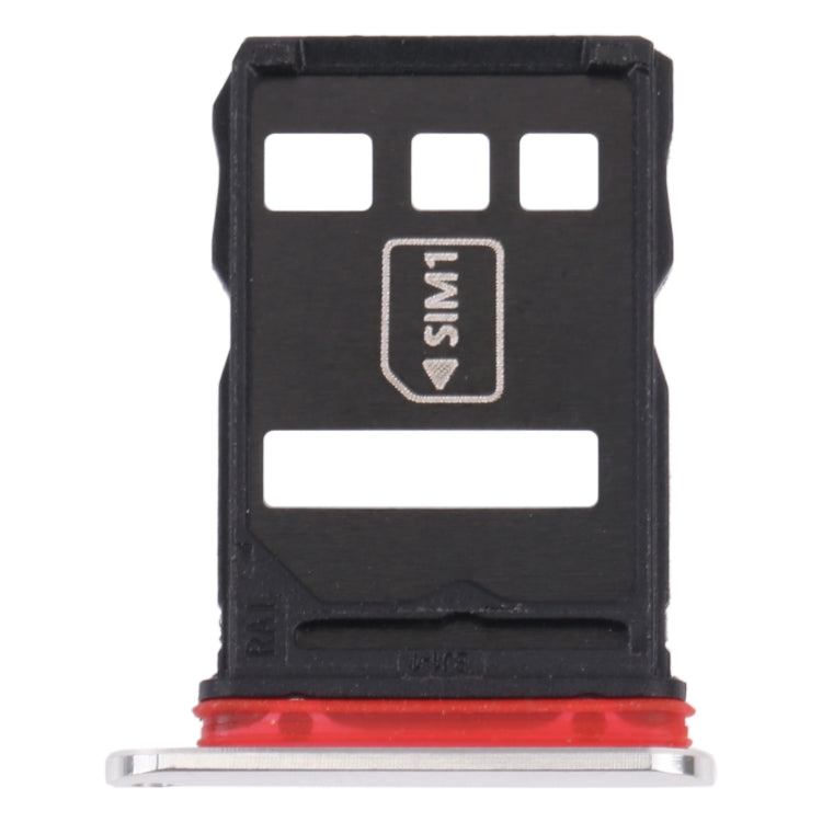 SIM + NM Card Tray Letter Tray For Huawei Mate 40e 5G (Silver)