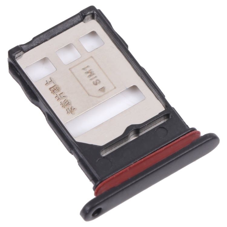 SIM Card Tray + SIM / NM Card Tray For Huawei Y9a (Black)