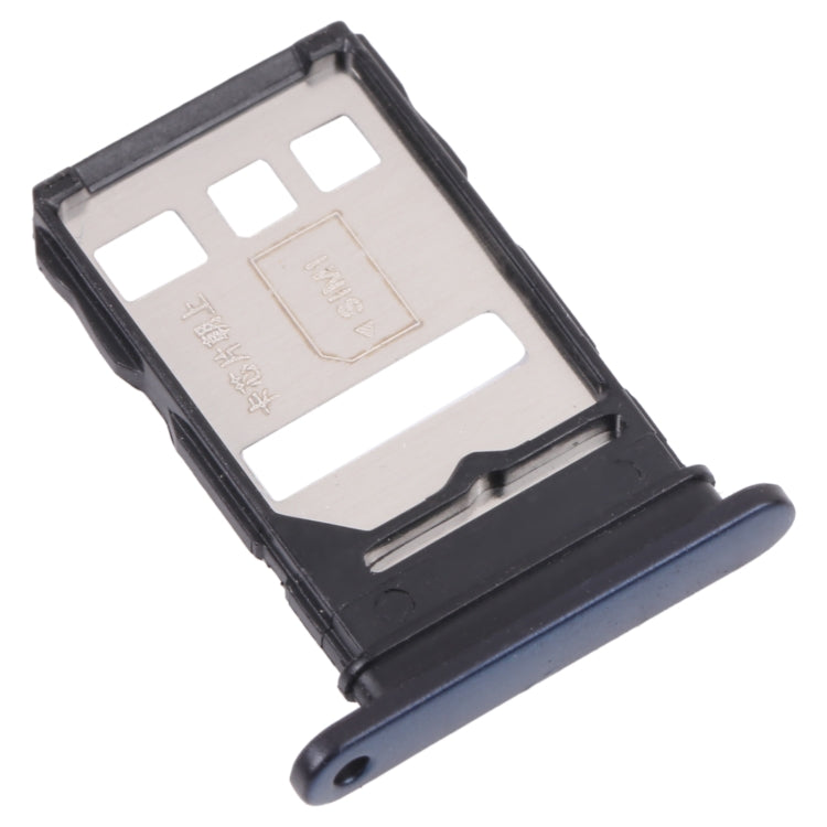 SIM Card Tray + SIM / NM Card Tray for Huawei Y9a (Blue)