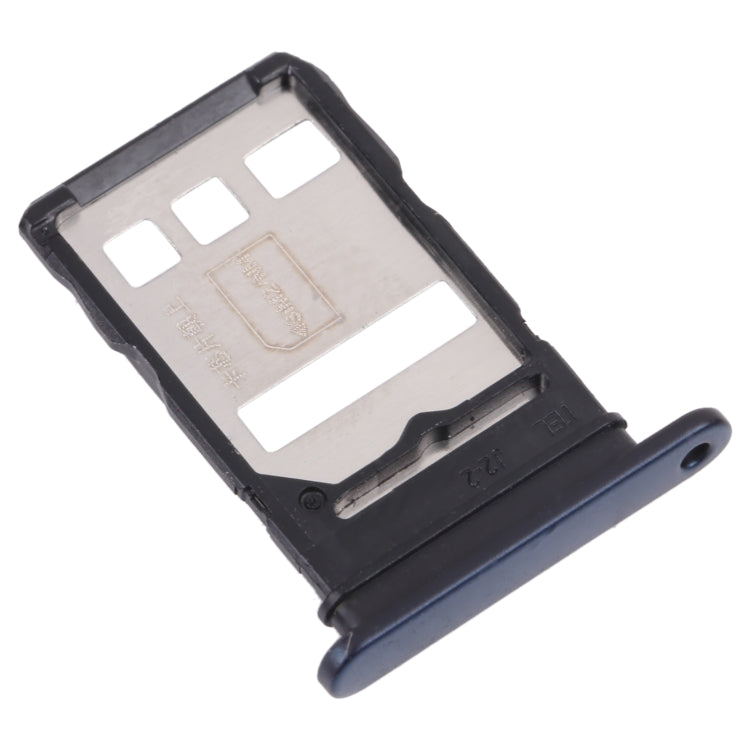 SIM Card Tray + SIM / NM Card Tray for Huawei Y9a (Blue)