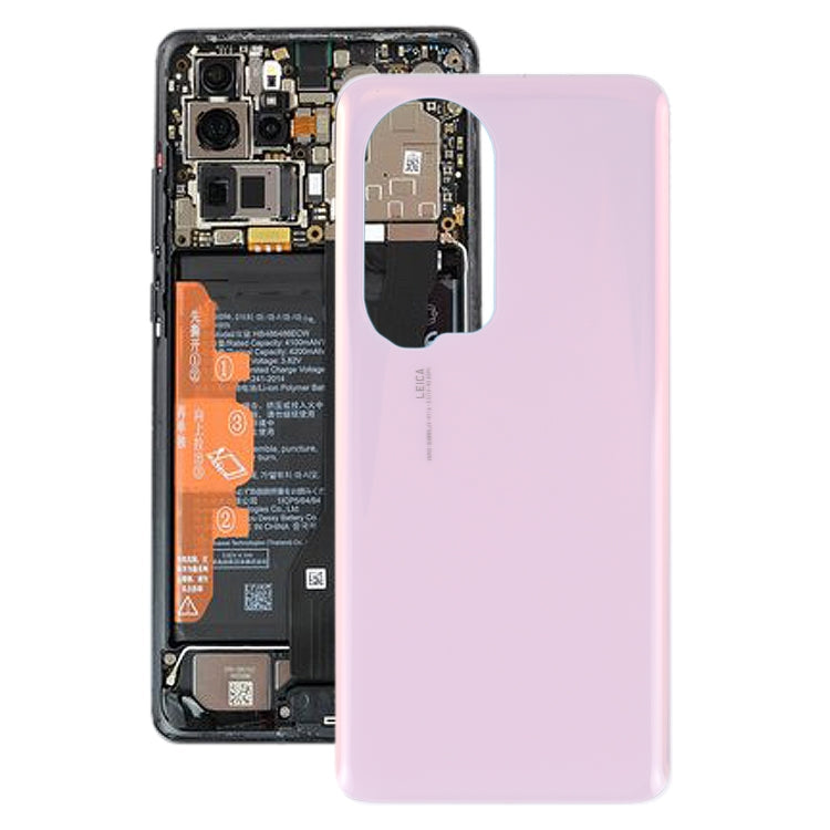 Cache batterie arrière pour Huawei P50 Pro (Rose)