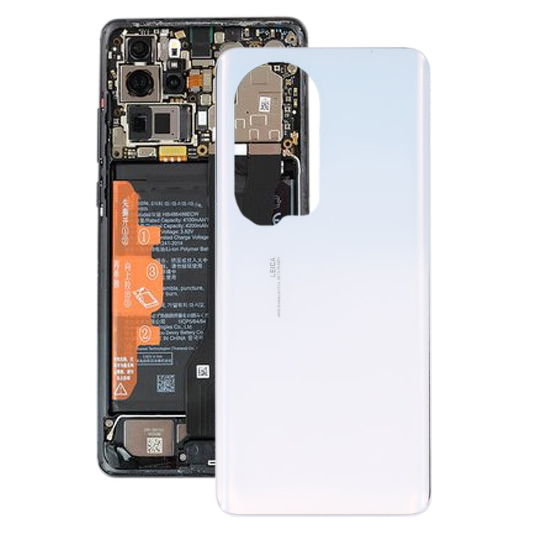 Back Battery Cover for Huawei P50 Pro (White)