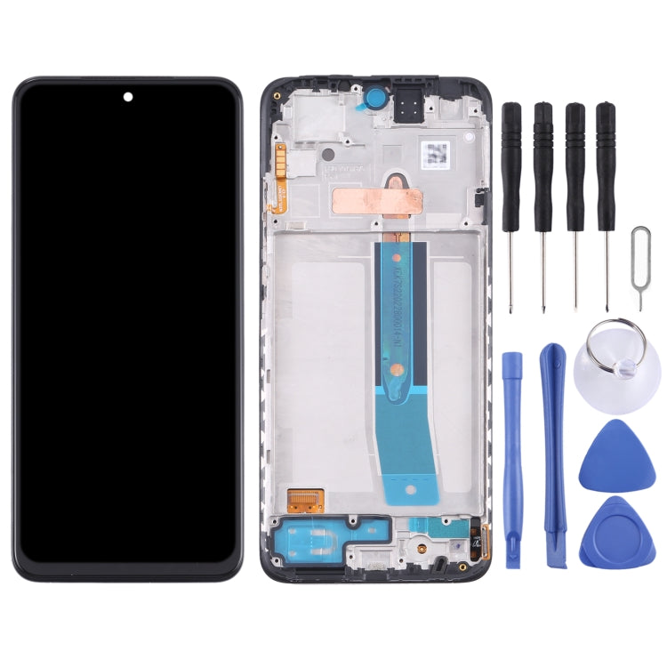 Original Amoled LCD Screen Full Assembly with Frame For Xiaomi Redmi Note 11 4G 2201117TG