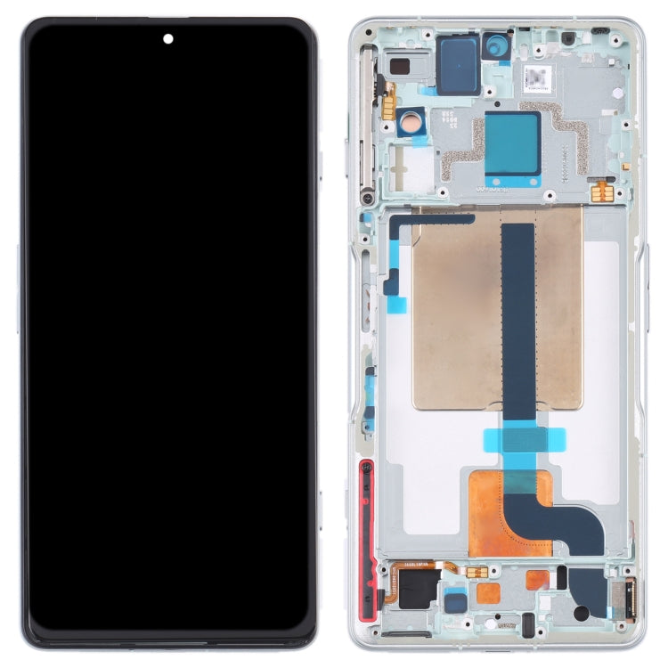Original LCD Screen and Digitizer Complete with Frame for Xiaomi Redmi K50 Gaming (Green)