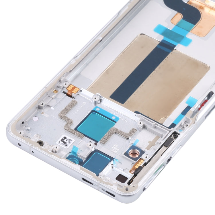 Pantalla LCD Original y Digitalizador Completo con Marco Para Xiaomi Redmi K50 Gaming (Blanco)