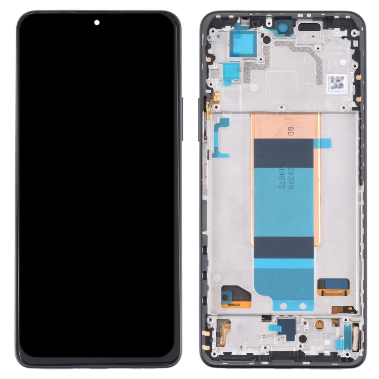 Pantalla LCD Original y Montaje Completo con Marco Para Xiaomi Redmi K40 (Negro)
