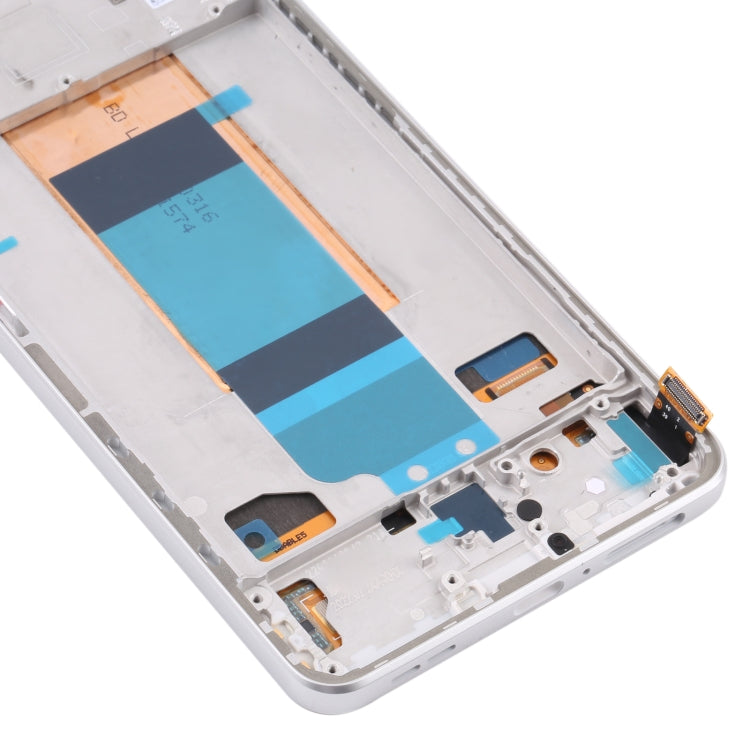 Pantalla LCD Original y Montaje Completo con Marco Para Xiaomi Redmi K40 (Plata)