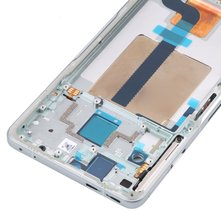 Placa de Bisel de Marco LCD de Carcasa Delantera Para juegos Xiaomi Redmi K50 (Verde)