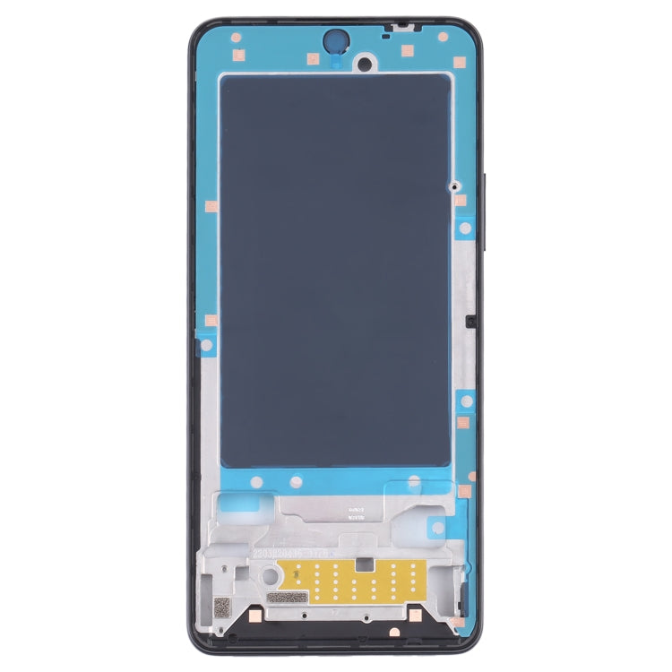 Front Housing LCD Frame Bezel Plate for Xiaomi Redmi K40S (Black)