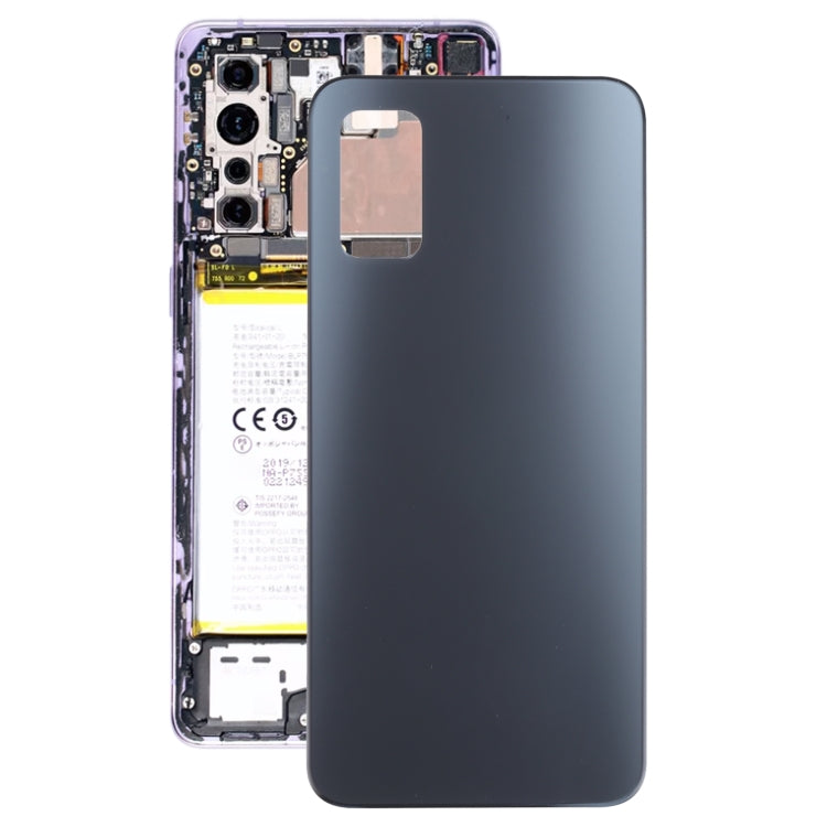 Coque arrière d'origine pour batterie T-Mobile Revvl V+ 5G (noire)