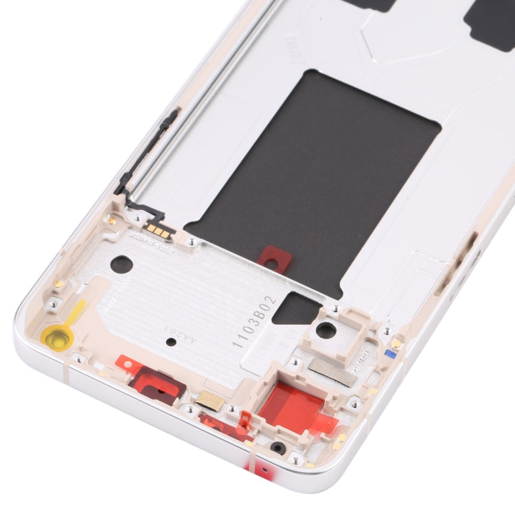 Original LCD Screen and Full Assembly with Frame for Oppo Reno 7 5G China PFJM10 (Gold)