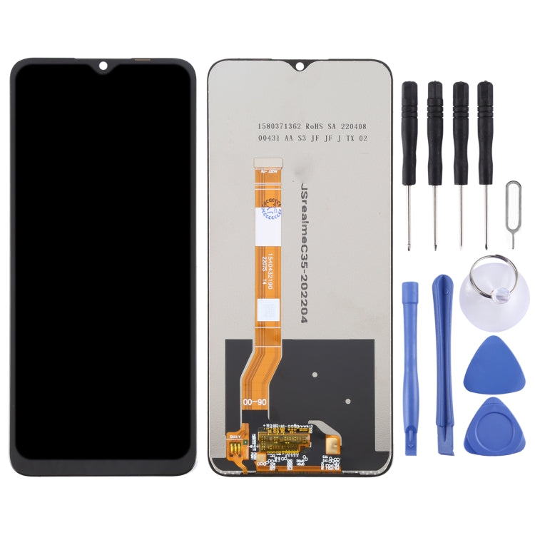 LCD Screen and Digitizer Complete Assembly For Oppo Realme C35