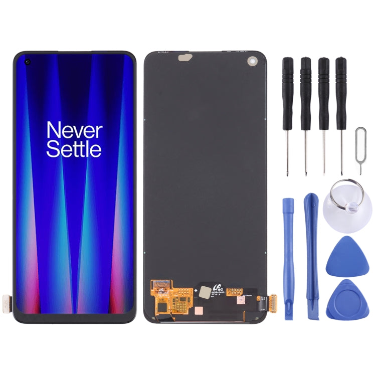 Amoled Material LCD Screen and Digitizer Full Set For OnePlus Nord CE 2 5G IV2201