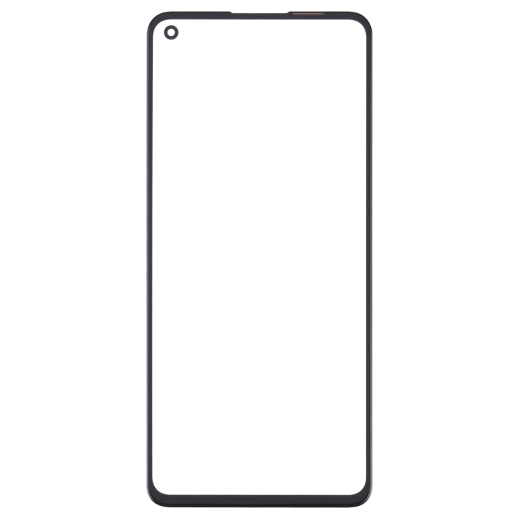 Front Screen Outer Glass Lens with Transparent OCA Adhesive For OnePlus 9RT 5G MT2110 MT2111 (Black)