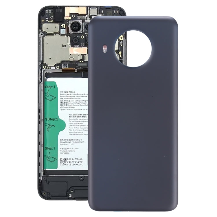 Original Battery Back Cover For Nokia X10 TA-1350 TA-1332 (Black)