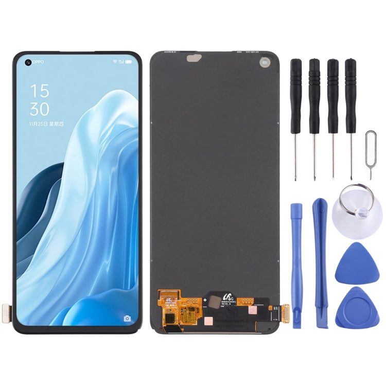 Full LCD Screen and Digitizer Assembly For Oppo Reno 7 SE 5G / Find X5 Lite / F21 Pro / Reno 7 4G / Realme 9 Pro+