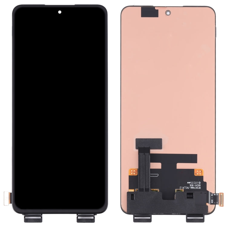 Oled Material LCD Screen and Digitizer Full Assembly for OnePlus Ace PGKM10 (Black)