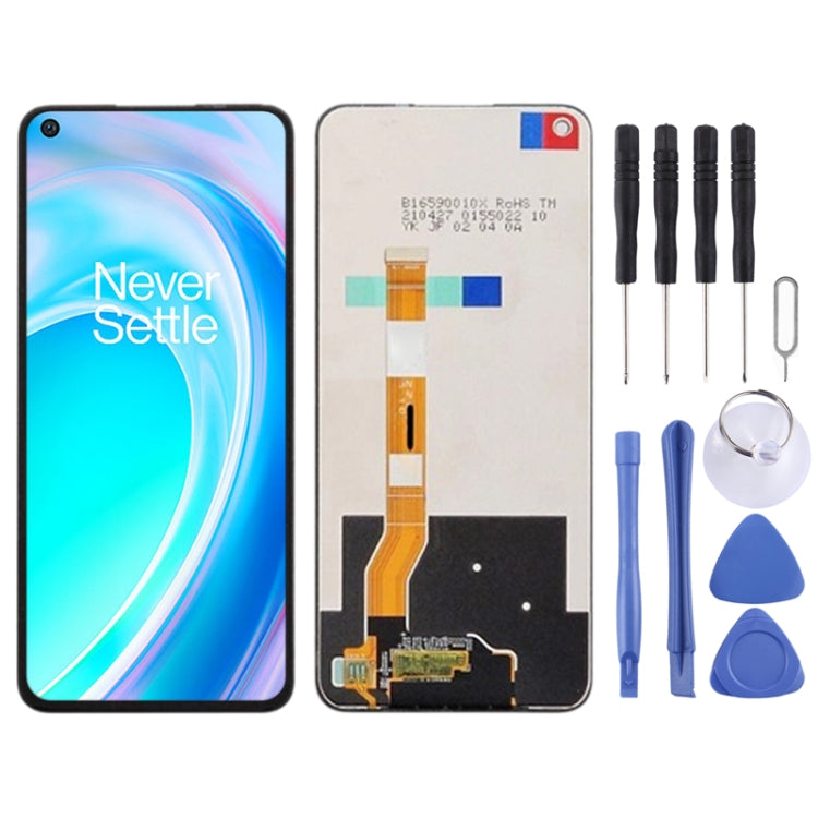 IPS Material LCD Screen and Digitizer Full Assembly for OnePlus Nord CE 2 Lite 5G CPH2381 CPH2409 (Black)