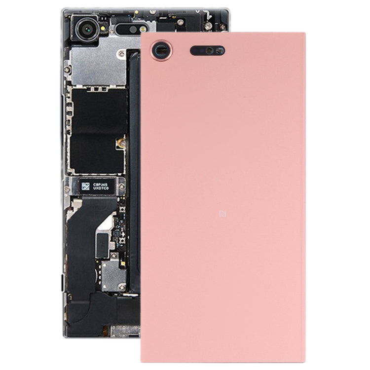 Original Battery Back Cover with Camera Lens for Sony Xperia XZ Premium (Pink)