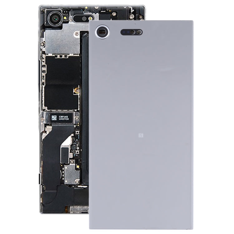 Original Battery Back Cover with Camera Lens for Sony Xperia XZ Premium (Grey)