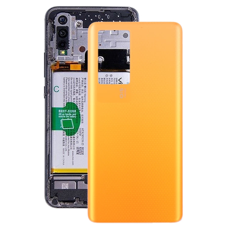 Cache arrière de batterie d'origine pour Vivo Iqoo Neo 5 S (Orange)