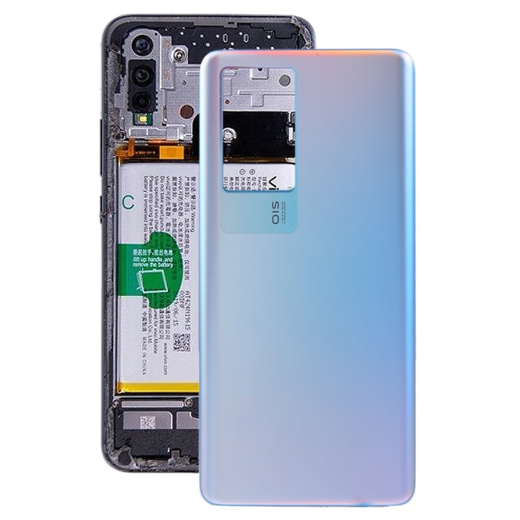 Tapa Trasera de Batería Original Para Vivo Iqoo Neo 5 S (Plata)