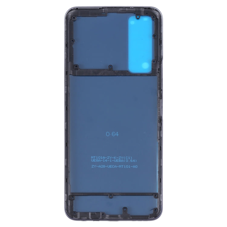 Battery Back Cover with Middle Frame for Vivo Y53s 5G (Black)