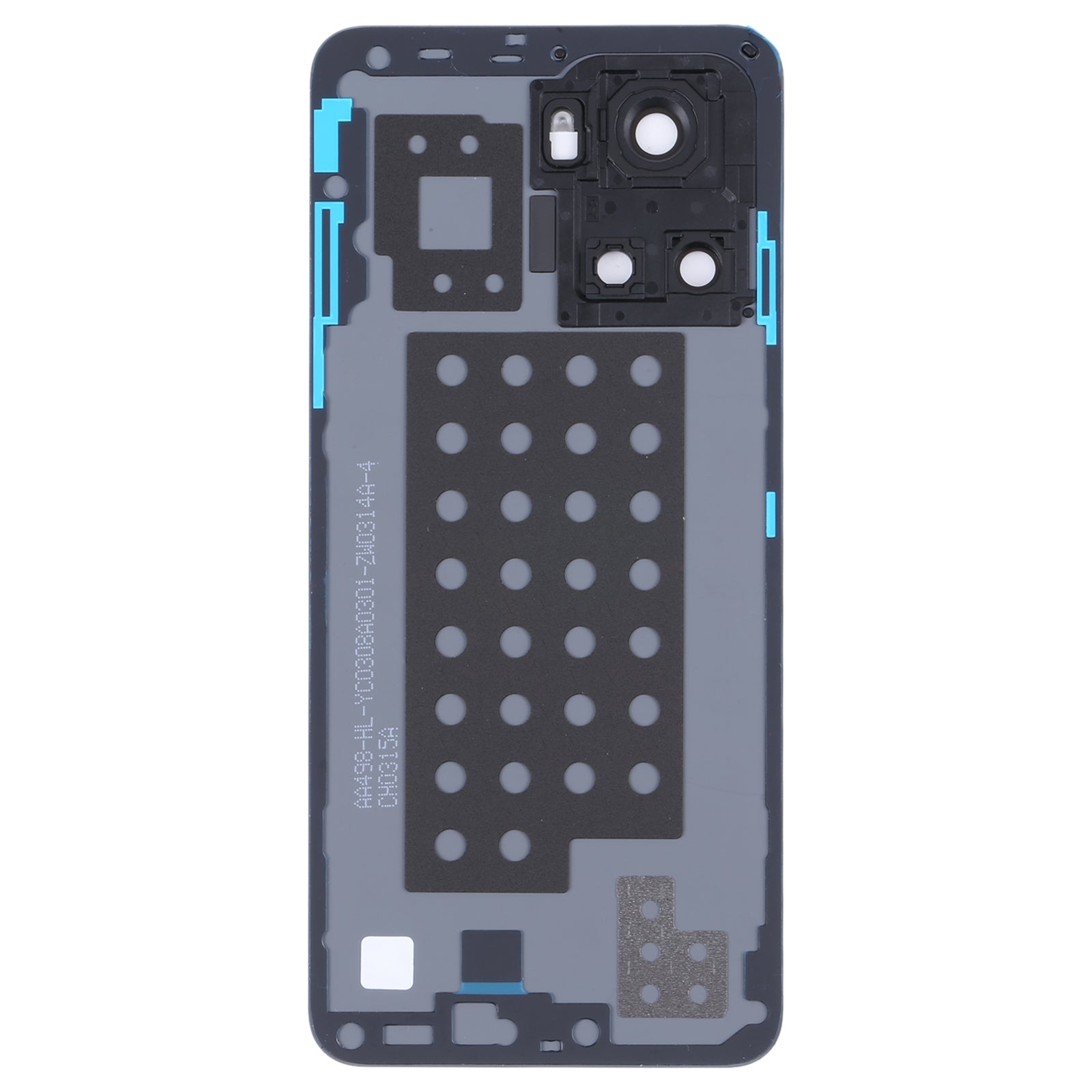 Tapa Bateria Back Cover + Lente Camara Trasera OnePlus 10R / Ace Negro