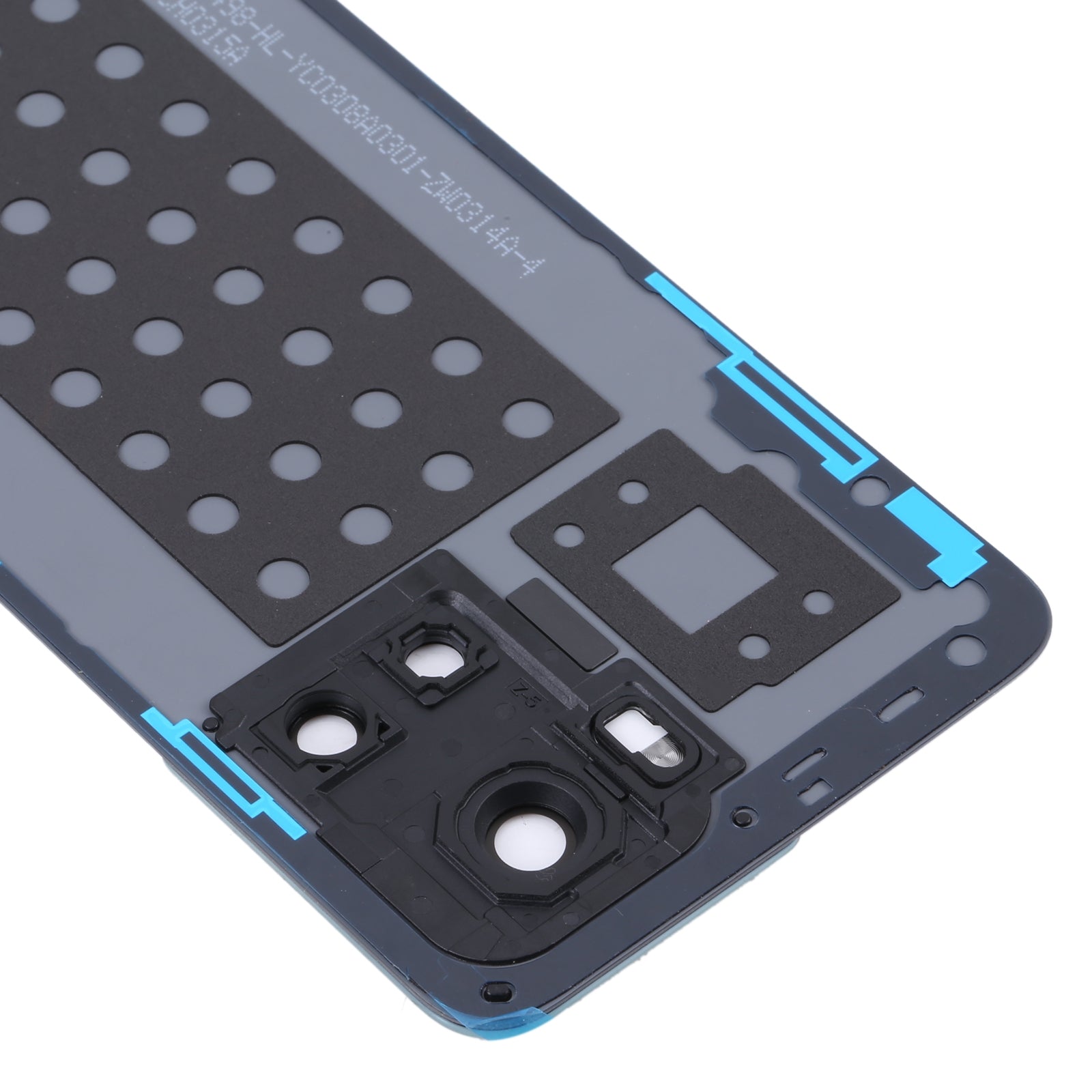 Tapa Bateria Back Cover + Lente Camara Trasera OnePlus 10R / Ace Negro