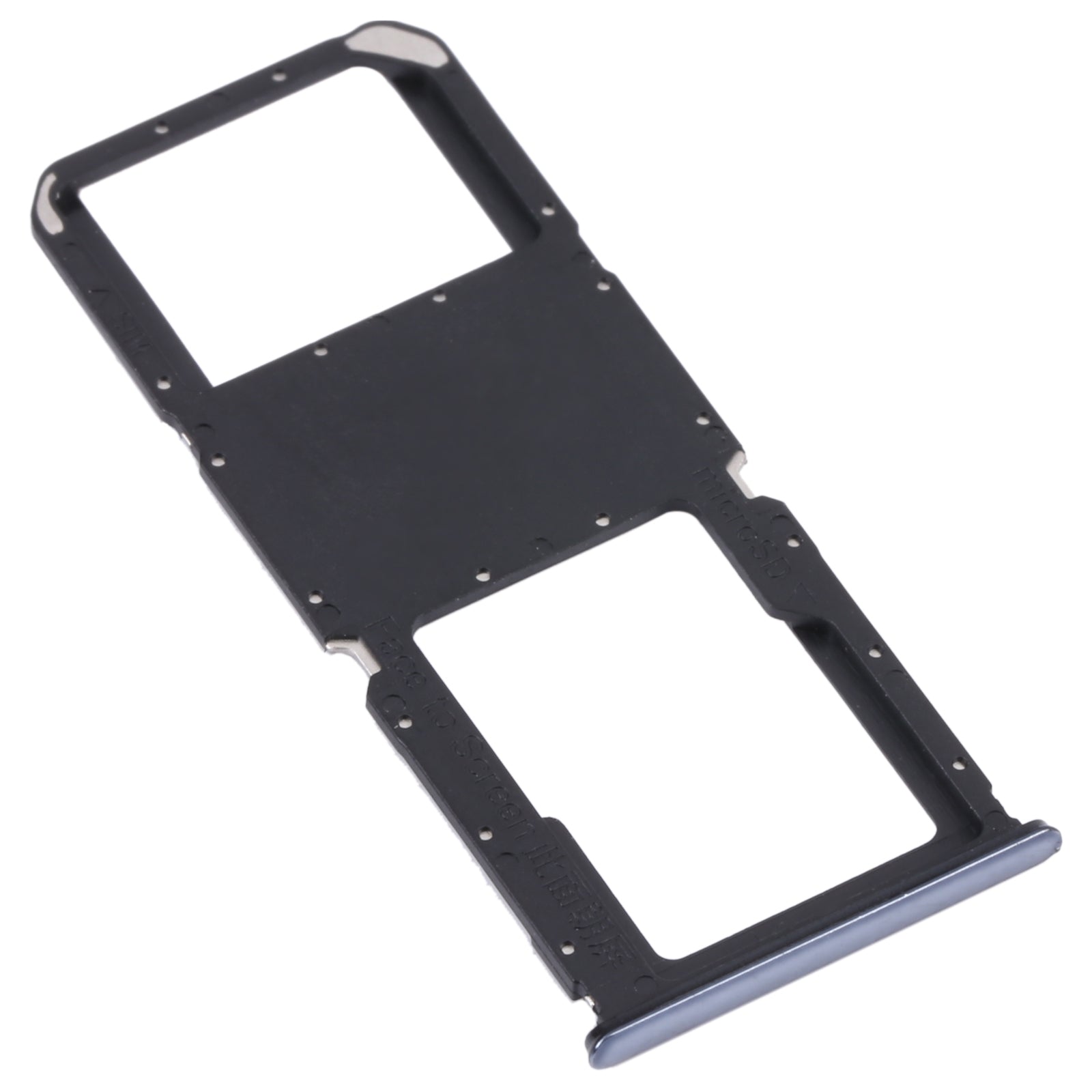 SIM Holder Tray Micro SIM / Micro SD OnePlus Nord N200 5G DE2118 / DE2117 Gray