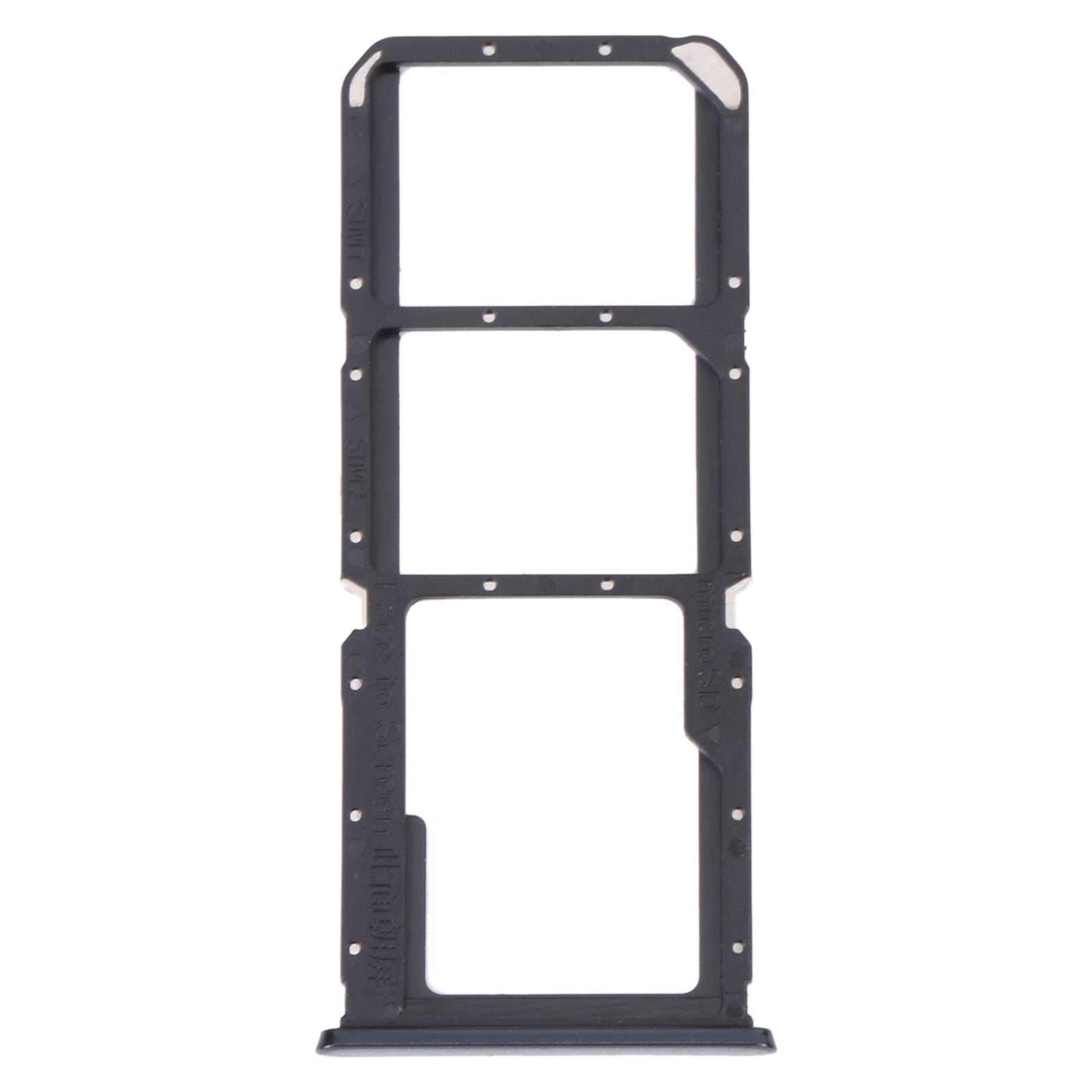 SIM Holder Tray DUAL SIM OnePlus Nord N200 5G DE2118 / DE2117 Gray