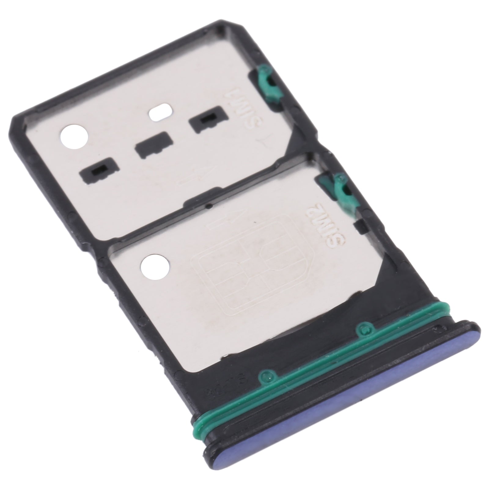 SIM Holder Tray Micro SIM / Micro SD OnePlus Nord CE 2 5G Blue