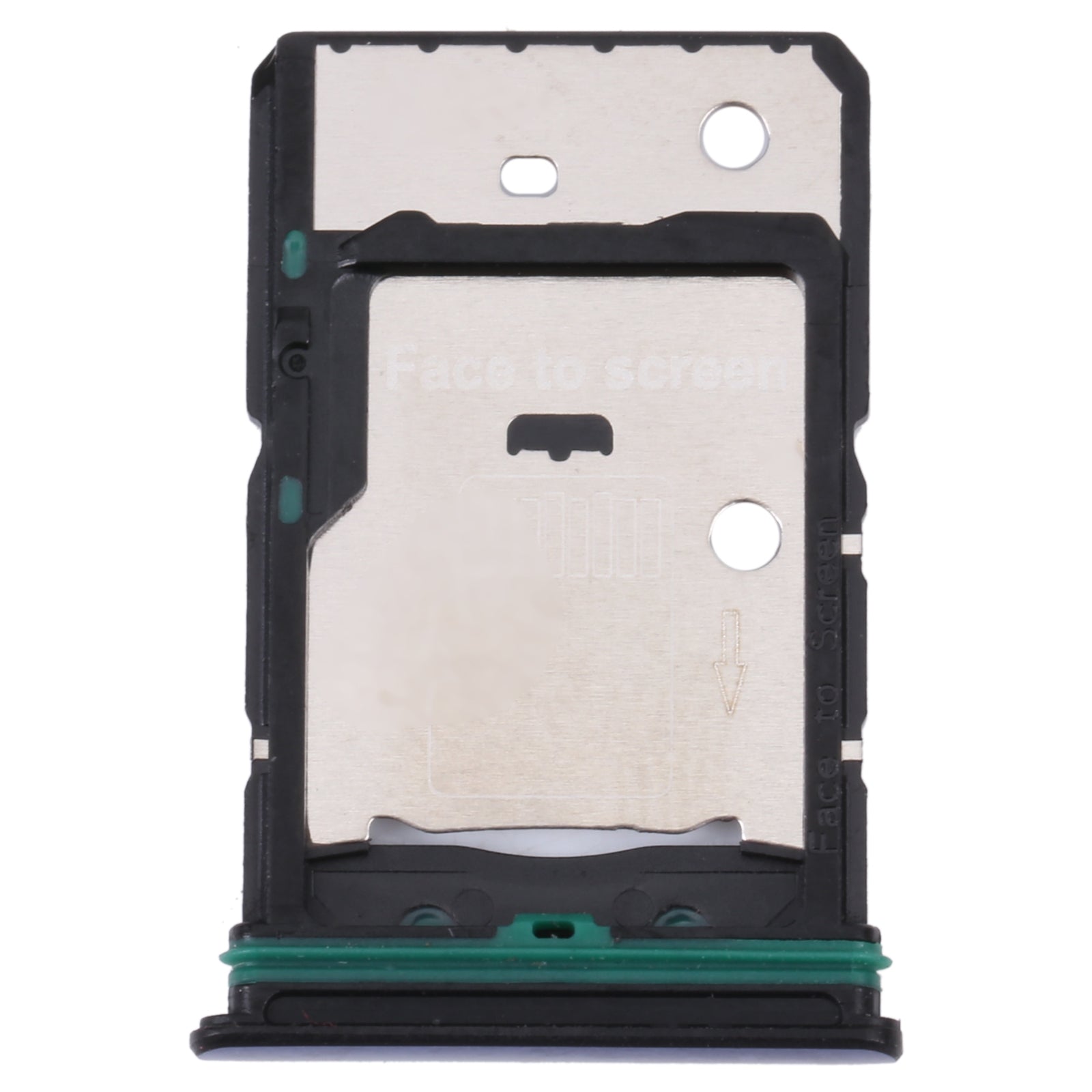 SIM Holder Tray Micro SIM / Micro SD OnePlus Nord CE 2 5G Blue