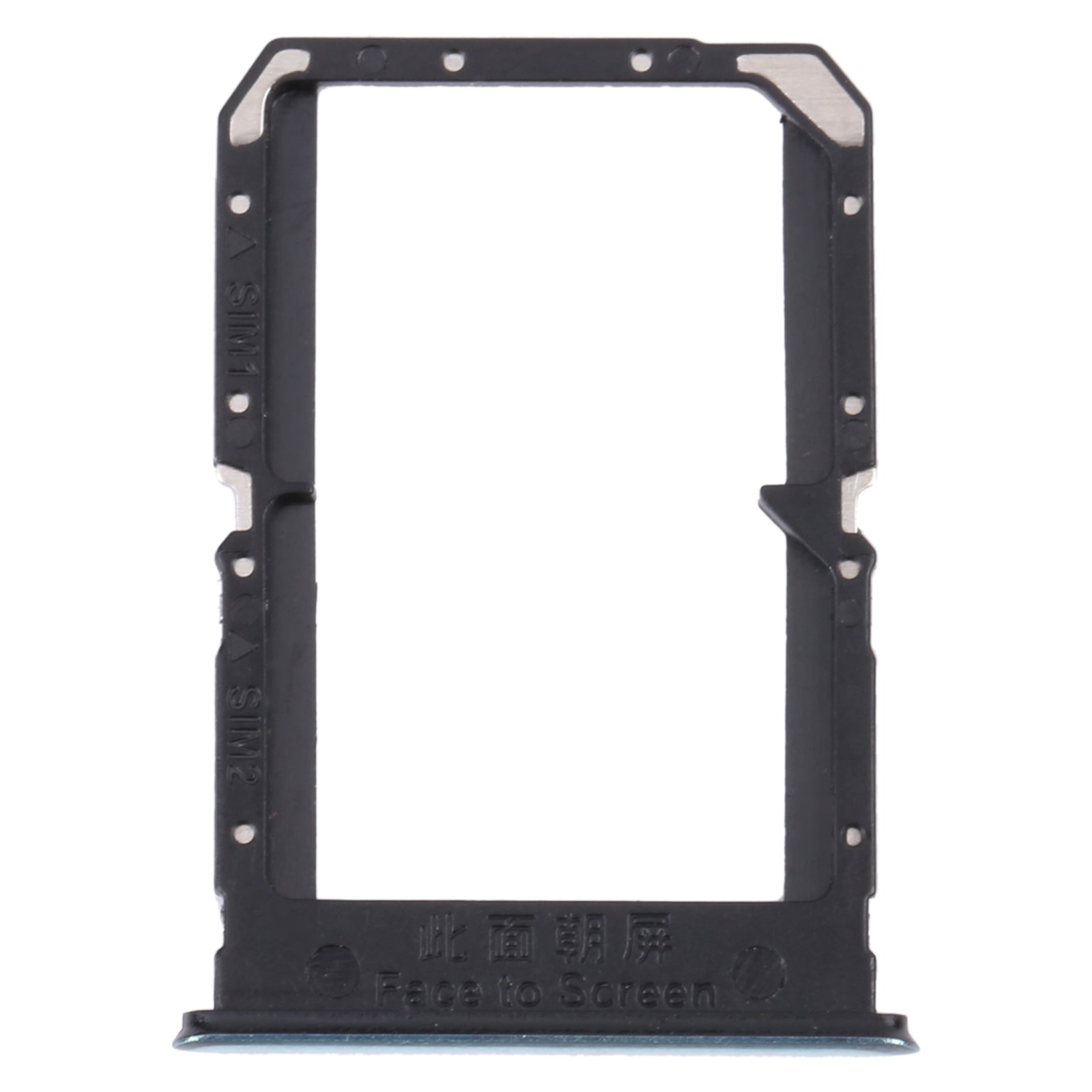 SIM Holder Tray DUAL SIM OnePlus Nord CE 5G EB2101 / EB2103 Green