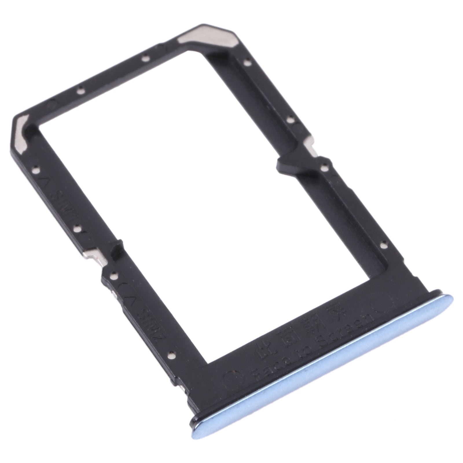 SIM Holder Tray DUAL SIM OnePlus Nord CE 5G EB2101 / EB2103 Blue