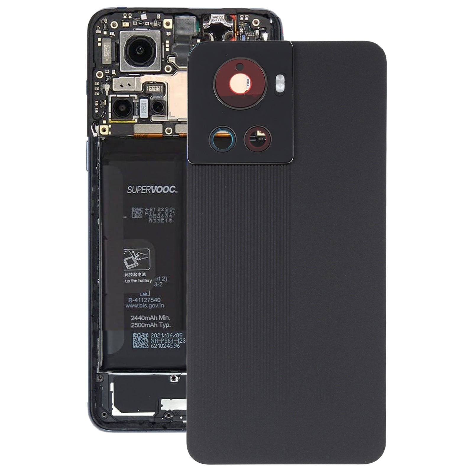 Tapa Bateria Back Cover OnePlus Ace PGKM10 Negro