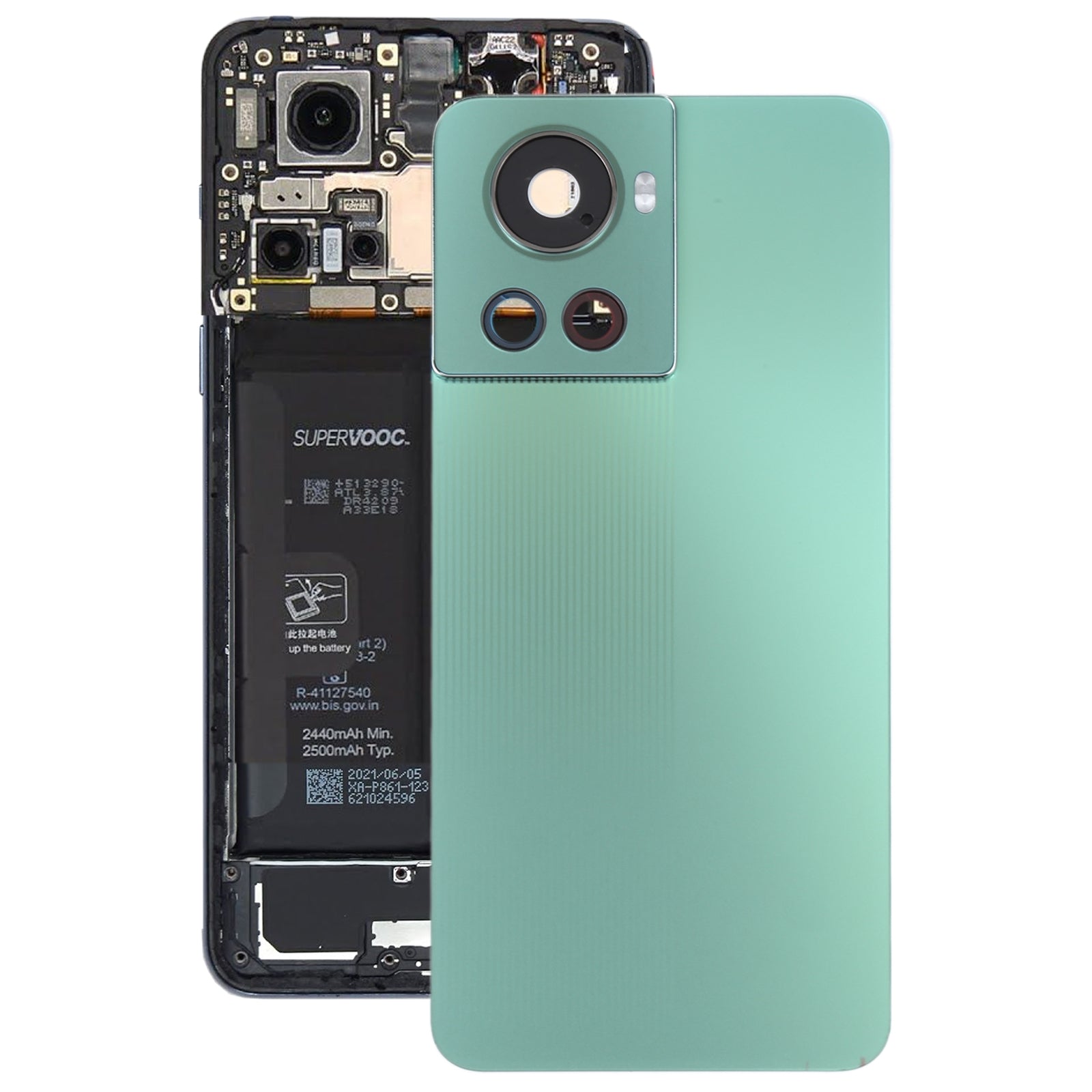 Tapa Bateria Back Cover OnePlus Ace PGKM10 Verde