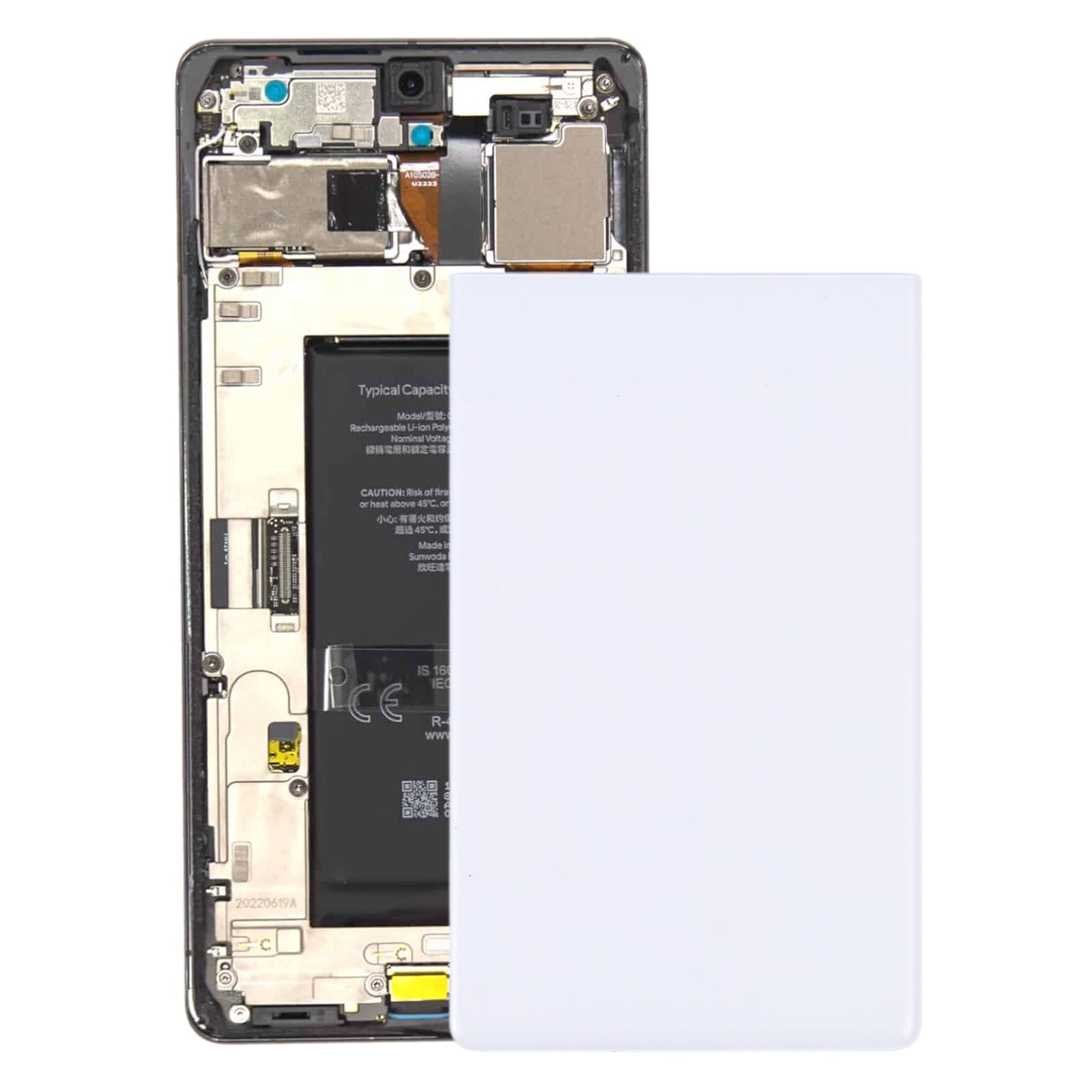 Tapa Bateria Back Cover Google Pixel 6A Blanco