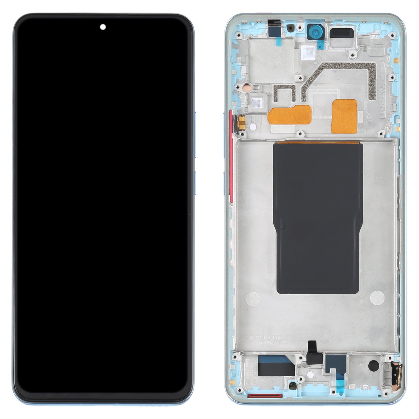 Ecran AMOLED + Tactile + Châssis Xiaomi Redmi K50 Ultra 12T 12T Pro Bleu