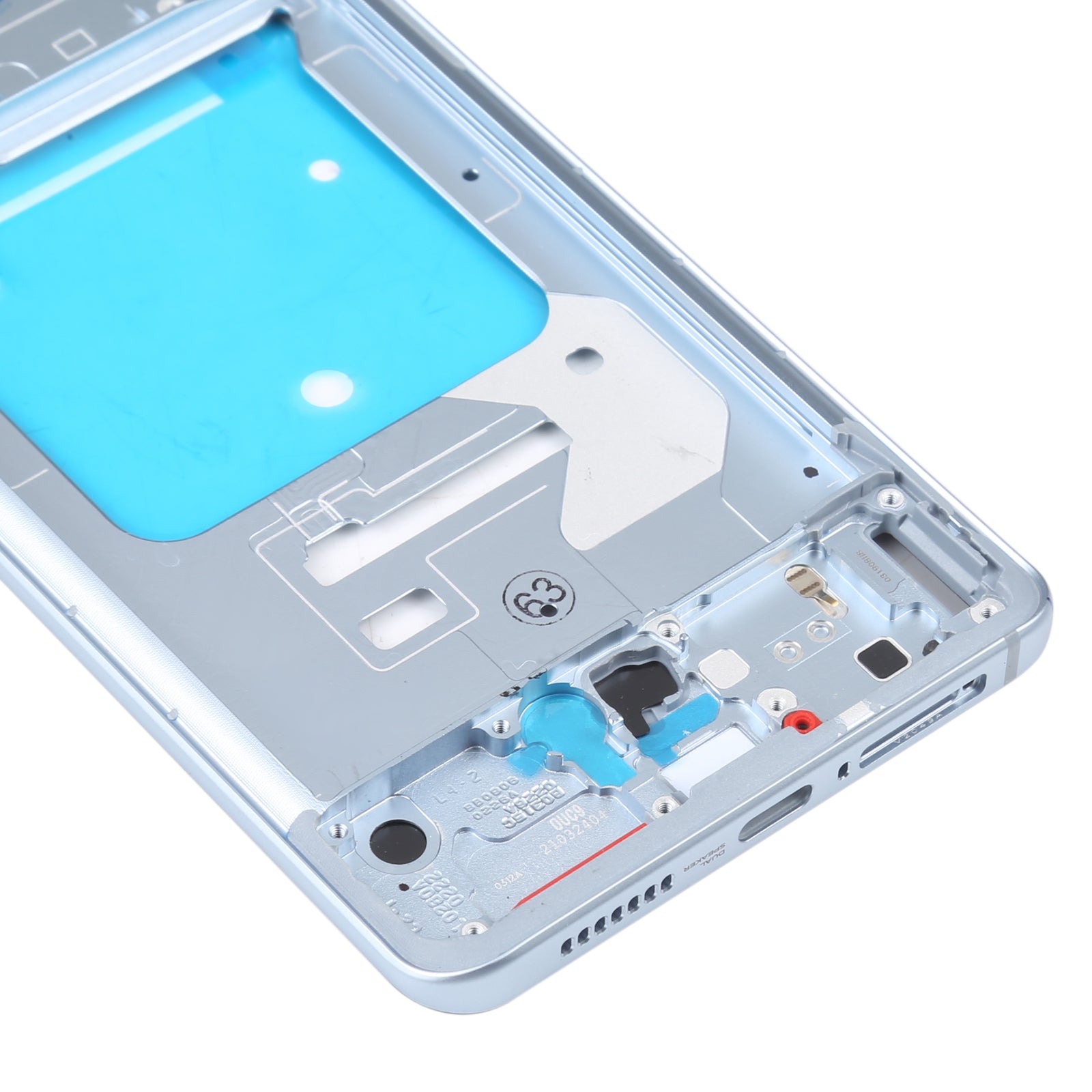 Vivo iQOO 7 LCD Intermediate Frame Chassis Blue