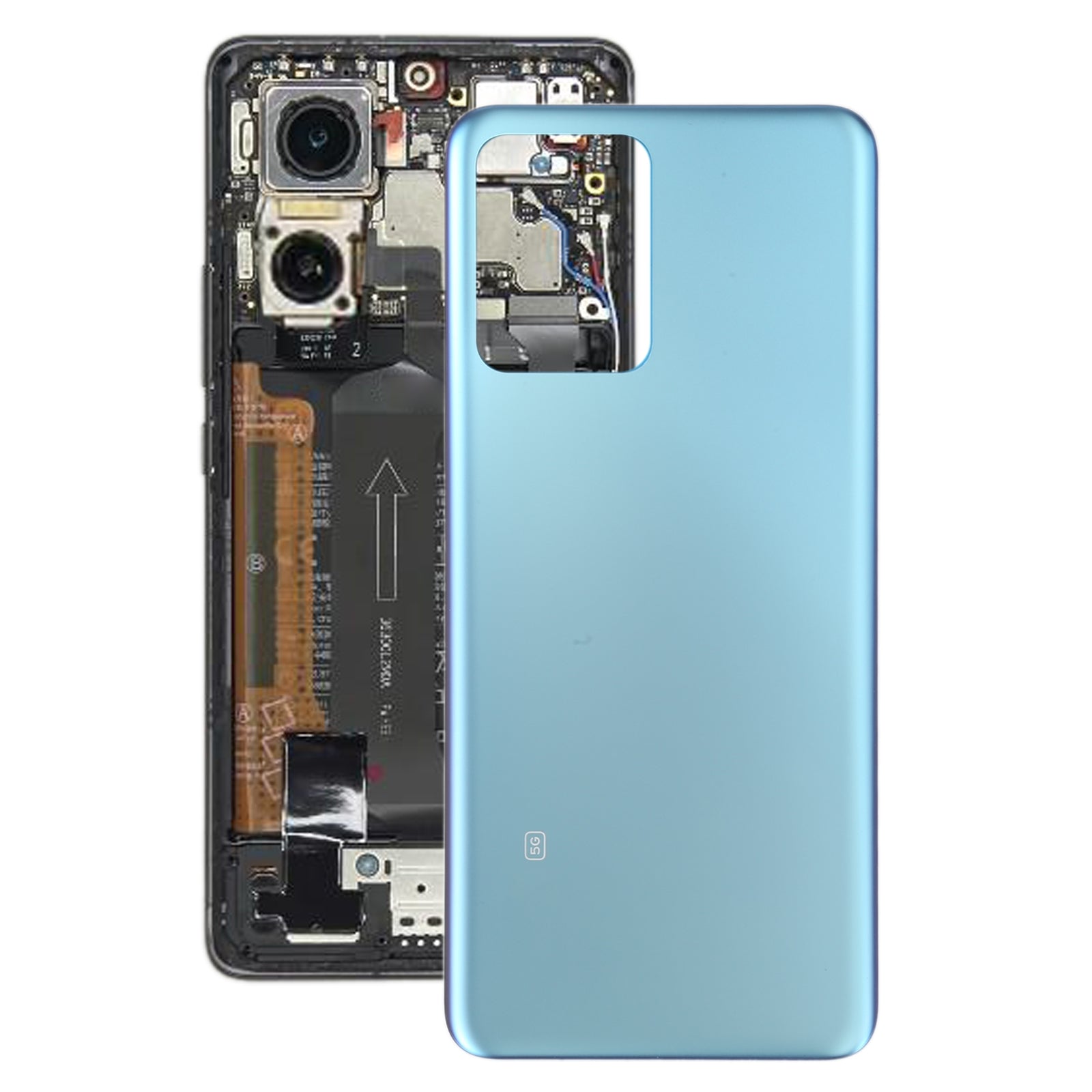 Cache Batterie Cache Arrière Xiaomi Redmi Note 12 Bleu