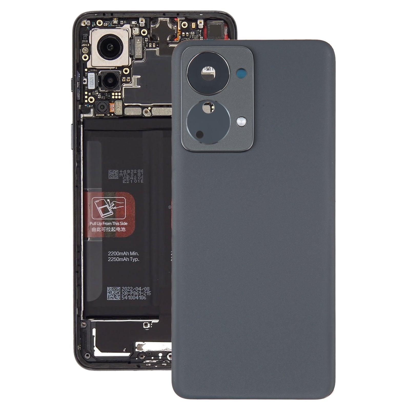 Tapa Bateria Back Cover OnePlus 11 PBH110 Negro
