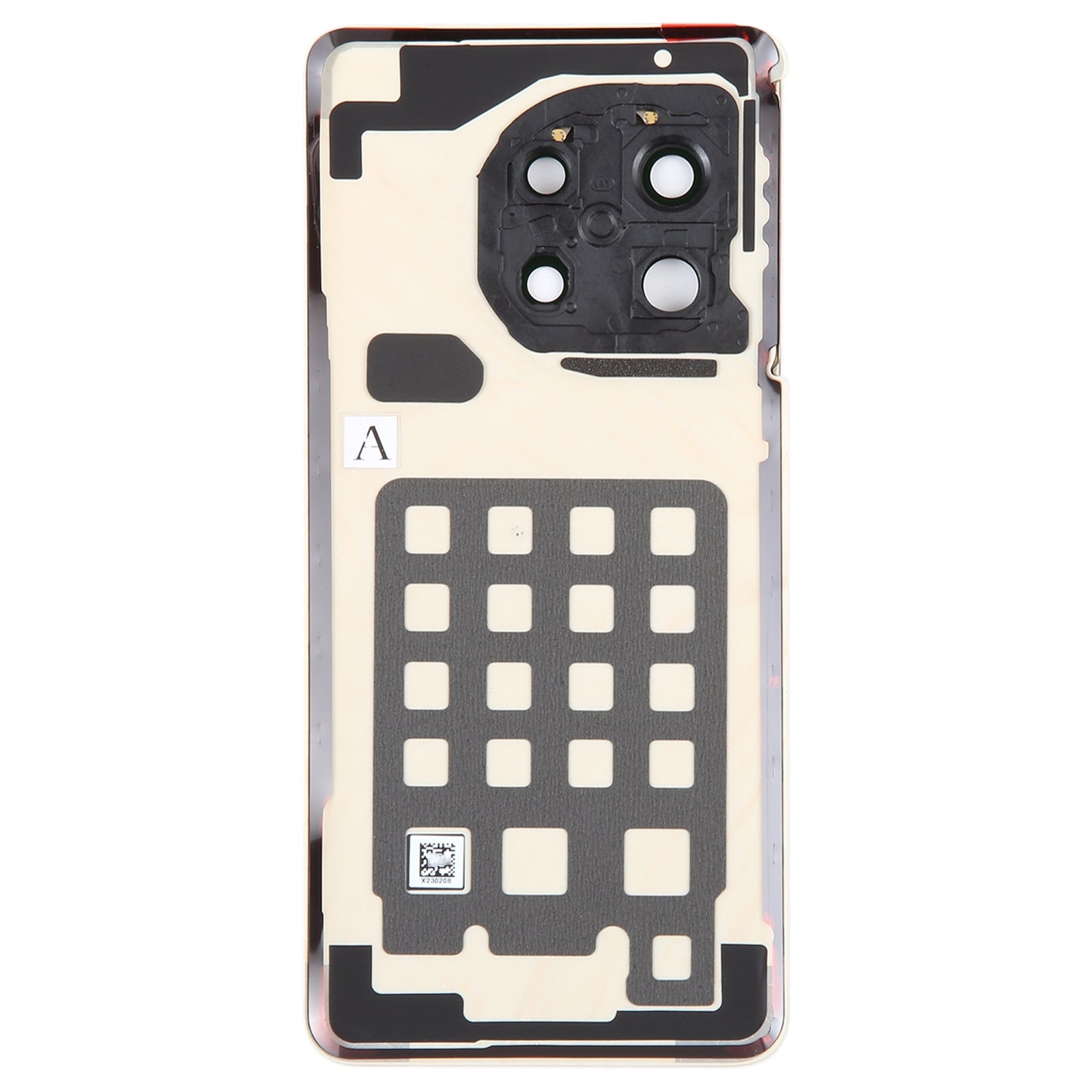 Battery Cover Back Cover + Rear Camera Lens OnePlus 11 PBH110 Gold