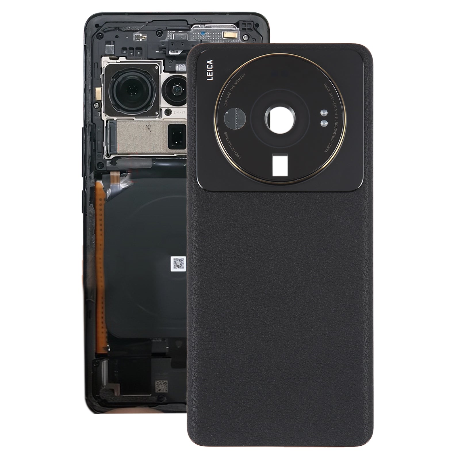 Cache Batterie Cache Arrière Xiaomi 12S Ultra Noir