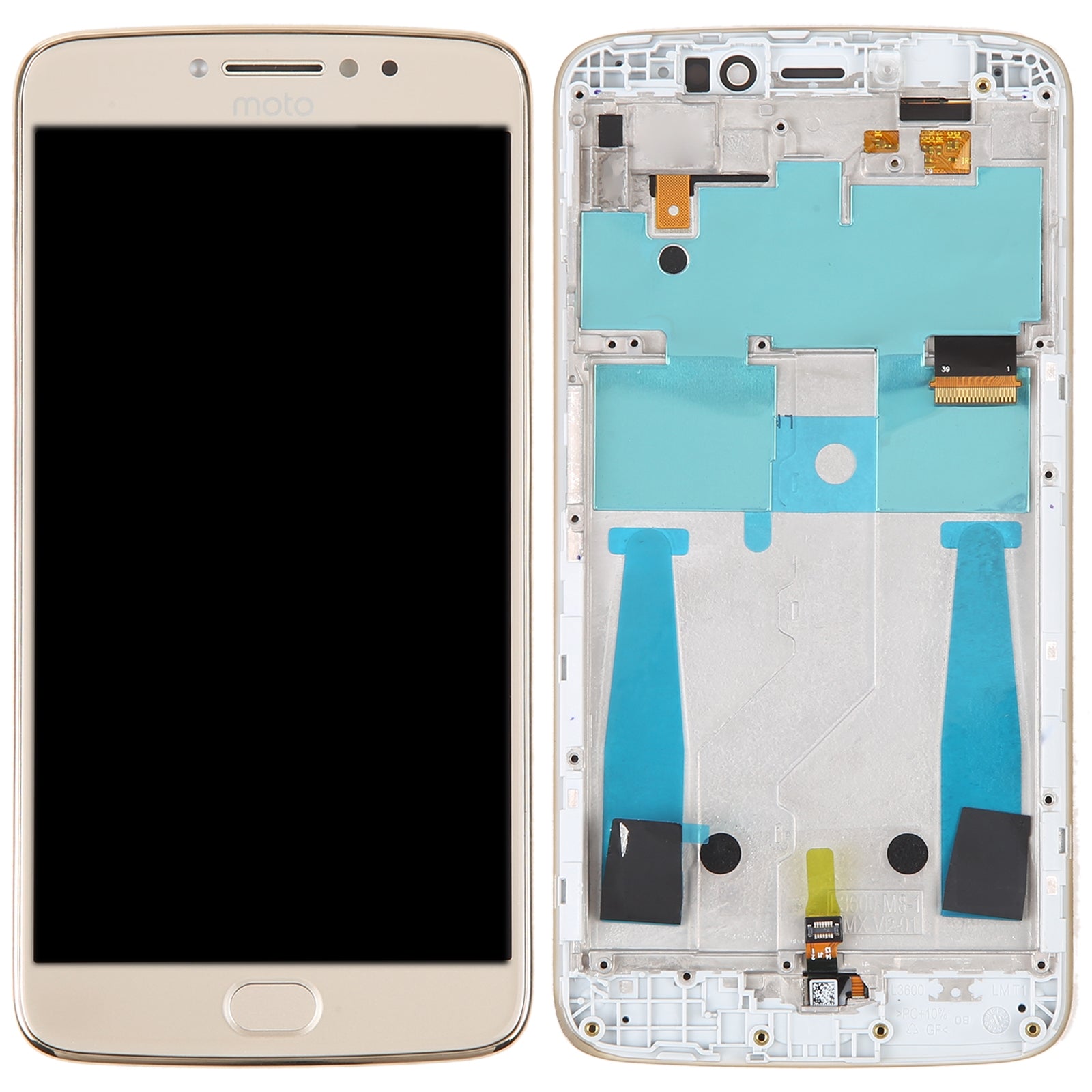 Pantalla Completa + Tactil + Marco Motorola Moto G4 Plus Blanco