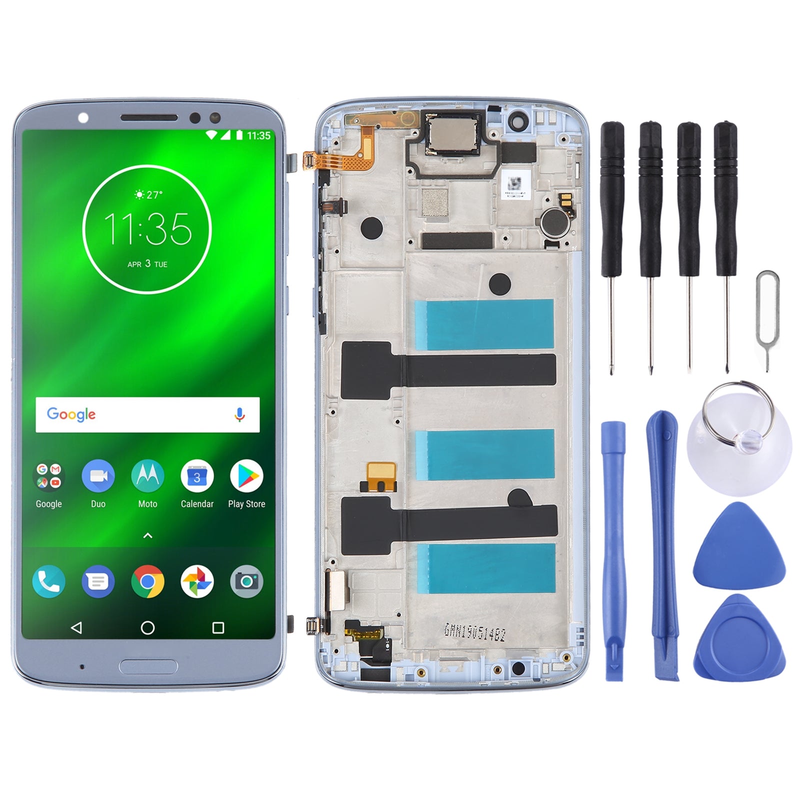 Ecran Complet + Tactile + Châssis Motorola Moto G6 Plus