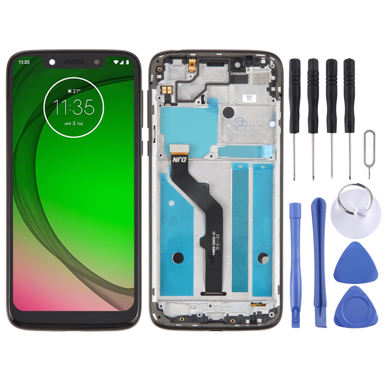 Pantalla Completa + Tactil + Marco Motorola Moto G6 Play Negro